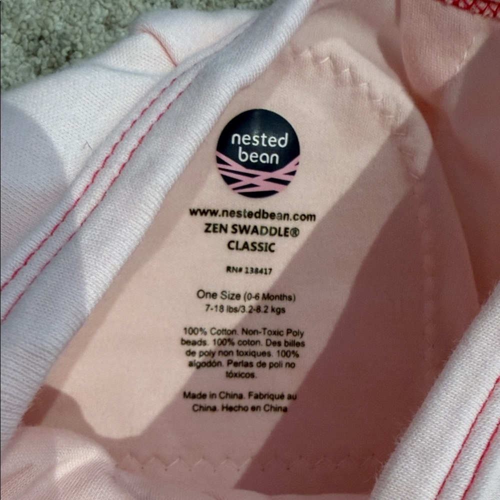 Nested Bean Pink Kids Pajamas Sleep Sack - Picture 2 of 6